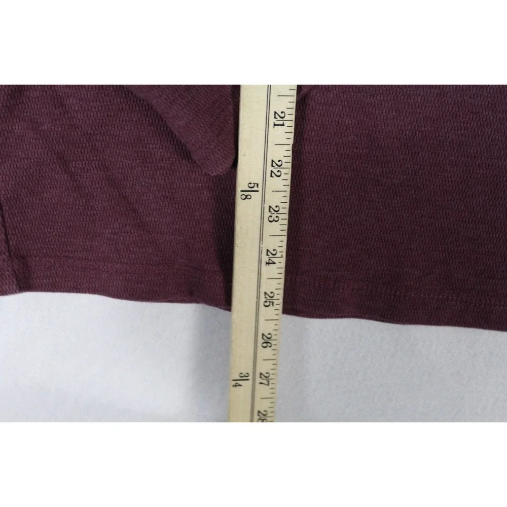 Banana Republic Men Red Sweatshirt Long Sleeve Crew Neck Size XL